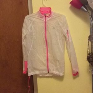Transparent windbreaker